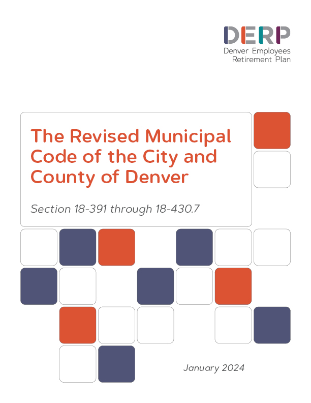 Denver Employees Retirement Plan Section of the Denver Revised Municipal Code