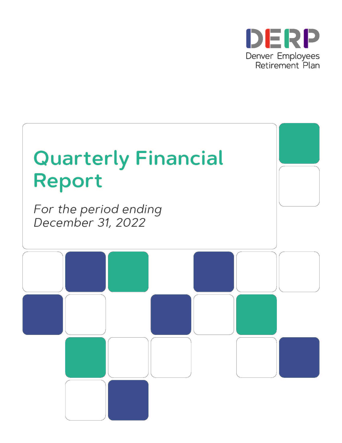 Quarterly Financial Reports - DERP